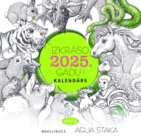  - Izkrāso 2025. gadu! Kalendārs