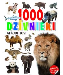 Atrodi 1000 dzīvniekus! 590 uzlīmes