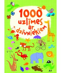 1000 uzlīmes ar dzīvniekiem