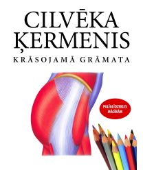 Cilvēka ķermenis. Krāsojamā grāmata