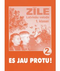 Zīle. Latviešu valoda 1. klasei, 2. Es jau protu. Uzdevumu krājums