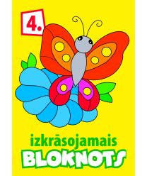 Izkrāsojamais bloknots 4