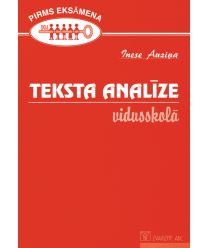 Teksta analīze vidusskolā