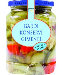 Gardi konservi ģimenei