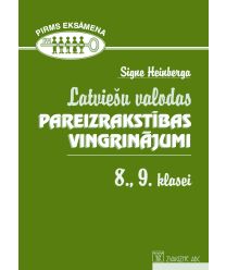 Latviešu valodas pareizrakstības vingrinājumi 8., 9. klasei