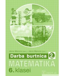 Matemātika 6. klasei. Darba burtnīca 2