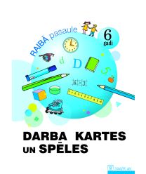 Raibā pasaule. 6 gadi. Darba kartes un spēles