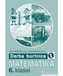 Matemātika 6. klasei. Darba burtnīca 1