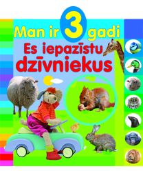 Man ir 3 gadi. Es iepazīstu dzīvniekus