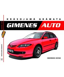 Ģimenes auto. Krāsojamā grāmata