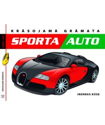 Sporta auto. Krāsojamā grāmata