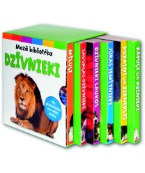 Dzīvnieki. Mazā bibliotēka (kastītē 6 mazas grāmatiņas)