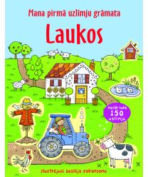 Laukos. Mana pirmā uzlīmju grāmata