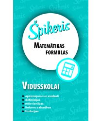 Matemātikas formulas vidusskolai