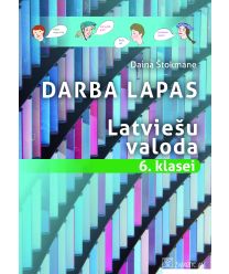 Latviešu valoda 6. klasei. Darba lapas