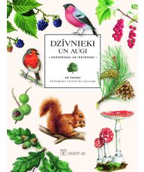 Dzīvnieki un augi Krāsošanai un iedvesmai. 40 lieliski bioloģisko ilustrāciju paraugi