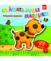 Grāmata-puzle mazuļiem. Krāsainā pasaule