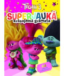 Troļļi 3. Superjaukā krāsojamā grāmata