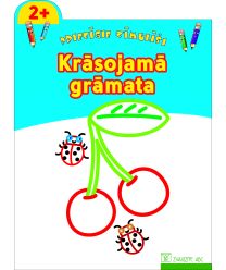 Krāsojamā grāmata. Priecīgie zīmulīši (2+)