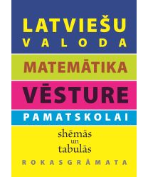 Latviešu valoda, matemātika, vēsture pamatskolai shēmās un tabulās. Rokasgrāmata