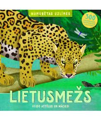 Lietusmežs. Numurētas uzlīmes