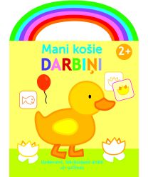 Mani košie darbiņi. 2+ (pīlēns). Uzdevumi, izkrāsojami attēli un uzlīmes