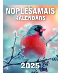 Noplēšamais kalendārs 2025. 3 veidi