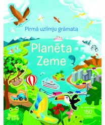 Planēta Zeme. Pirmā uzlīmju grāmata