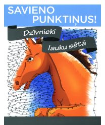 Savieno punktiņus! Dzīvnieki lauku sētā