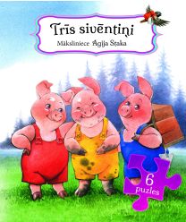 Trīs sivēntiņi. 6 puzles