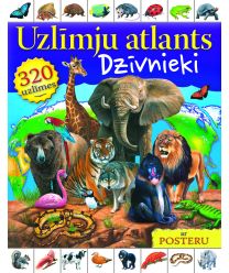 Dzīvnieki. Uzlīmju atlants