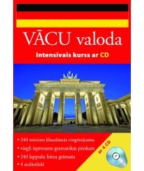 Vācu valoda. Intensīvais kurss (kastē 4 CD, gramatikas pārskats un klausīšanās vingrinājumi)