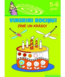 Vingrini rociņu! Zīmē un krāso! (5-6 gadi)