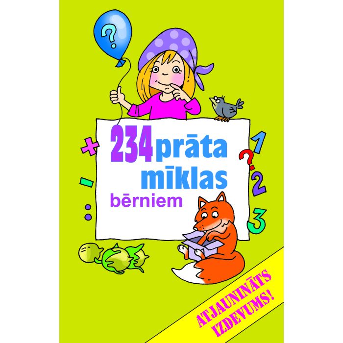 234 prāta mīklas bērniem. Atjaunināts izdevums!