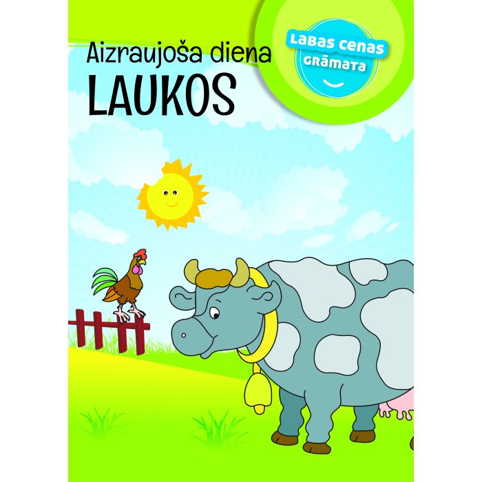 Aizraujoša diena laukos. Krāsojamā grāmata