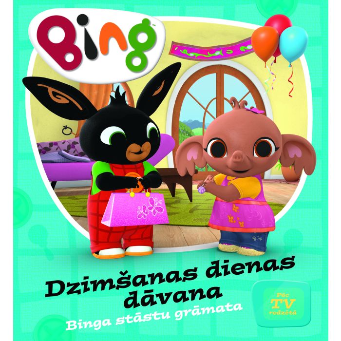 Dzimšanas dienas dāvana. Binga stāstu grāmata. Bing