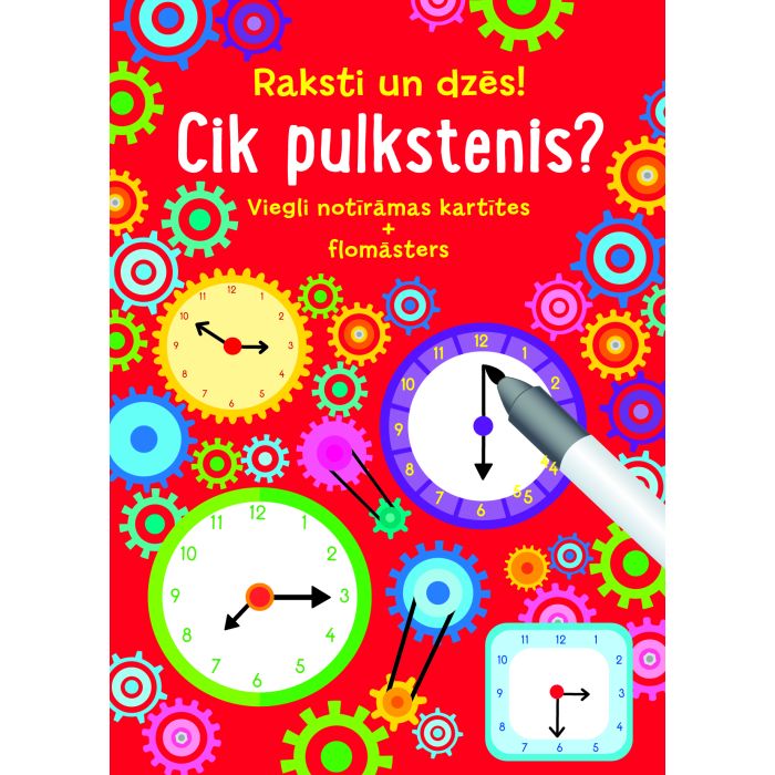 Cik pulkstenis? Raksti un dzēs!