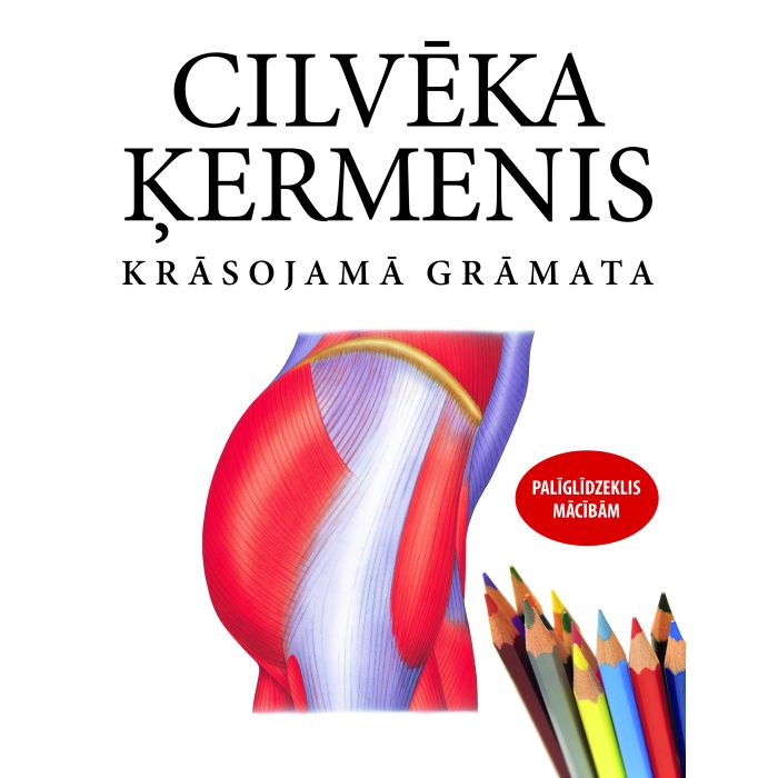 Cilvēka ķermenis. Krāsojamā grāmata