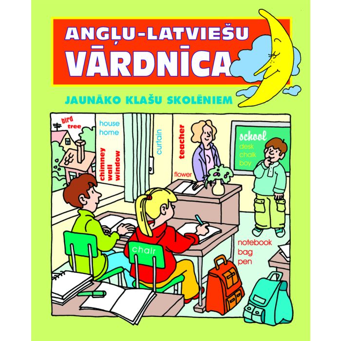 Angļu-latviešu vārdnīca jaunāko klašu skolēniem