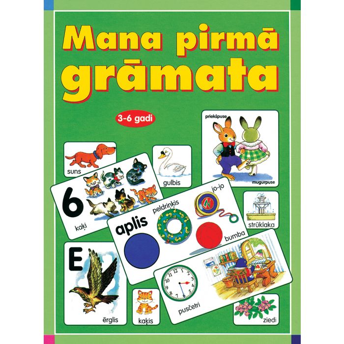 Mana pirmā grāmata (3-6 gadi)