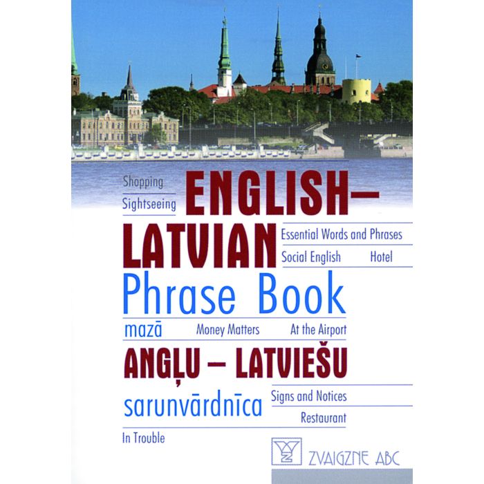 English-Latvian Phrase Book. Mazā angļu-latviešu sarunvārdnīca