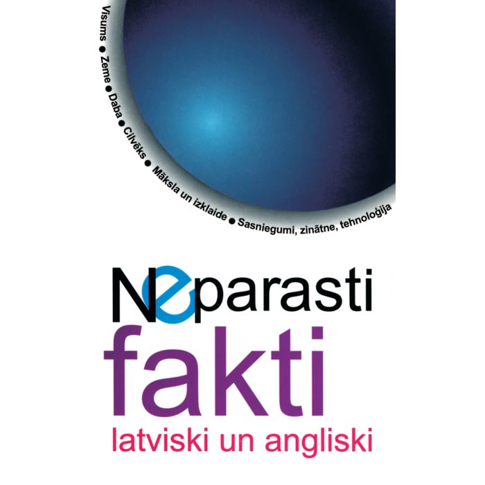 Neparasti fakti latviski un angliski