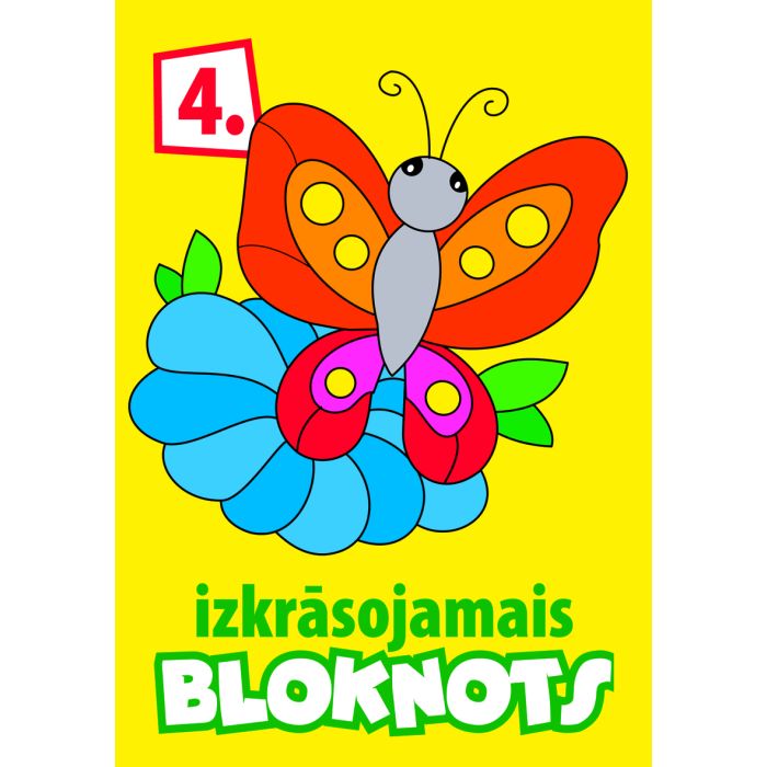 Izkrāsojamais bloknots 4