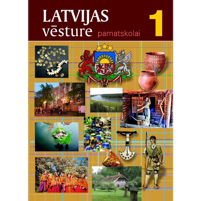 Latvijas vēsture pamatskolai, 1. Mācību grāmata