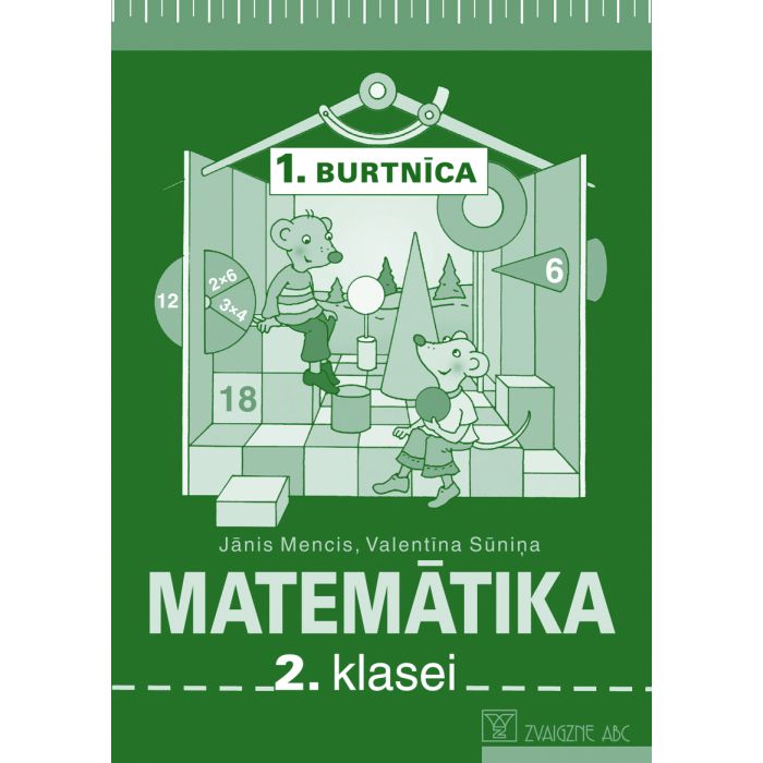 Matemātika 2. klasei. 1. burtnīca