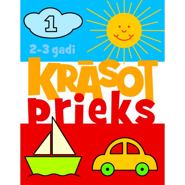 Krāsotprieks 1 (2-3 gadi)