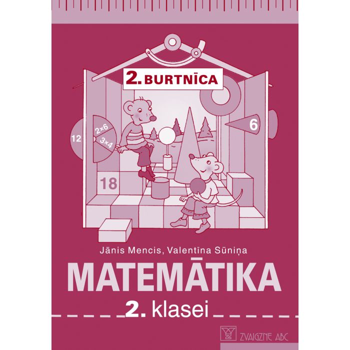 Matemātika 2. klasei. 2. burtnīca