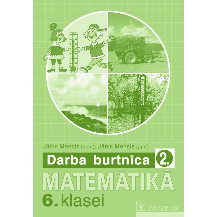 Matemātika 6. klasei. Darba burtnīca 2