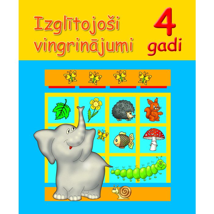 Izglītojoši vingrinājumi. 4 gadi