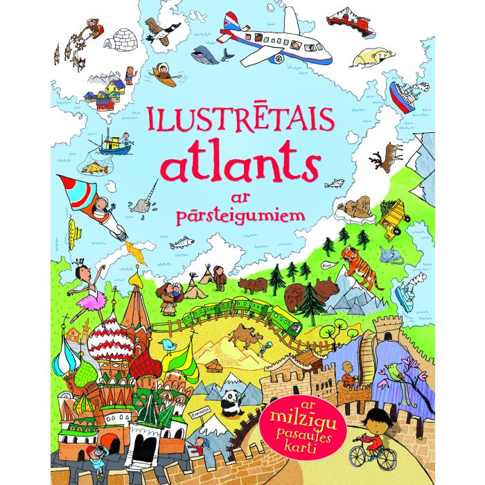 Ilustrētais atlants ar pārsteigumiem